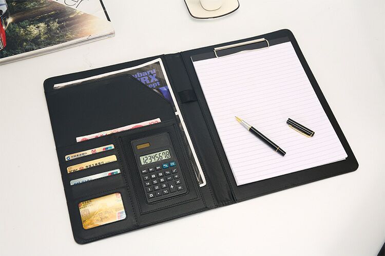 A4皮質(zhì)文件夾商務辦公用品資料夾批發(fā)4s店銷售簽約本多功能經(jīng)理夾